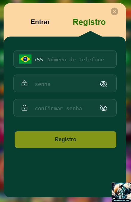 Cadastro no astronautapg.com: Inicie Sua Jornada Vitoriosa